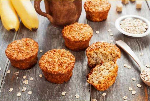 Orange & Oat Muffins